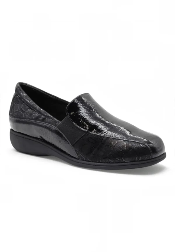 Copete pala charol negro Dr. Cutillas mod. 53585 de Charol en negro - Imagen 2