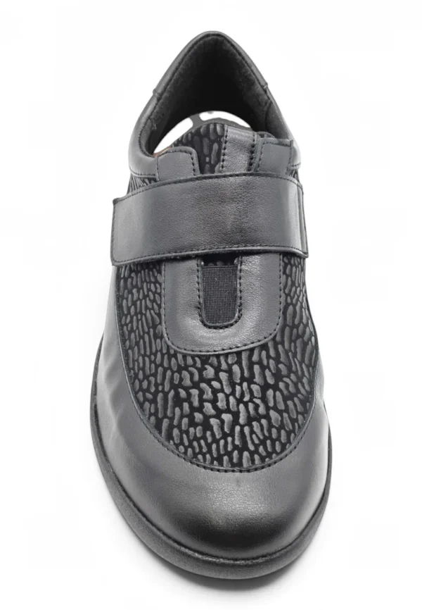 Zapato cómodo Dr. Cutillas mod. 50753 de Piel Napa Elást en negro - Imagen 4