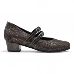 Zapato mary jane comodo Dr. Cutillas mod. 81769 de Licra en marron