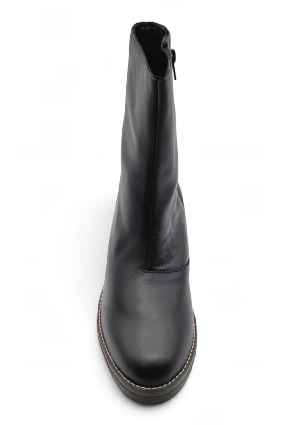 Bota media caña Valeria S mod. 2332 de Piel en negro - Imagen 4