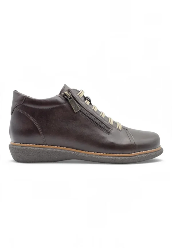 Botin bajo Valeria S mod. 2354 de Piel en marron