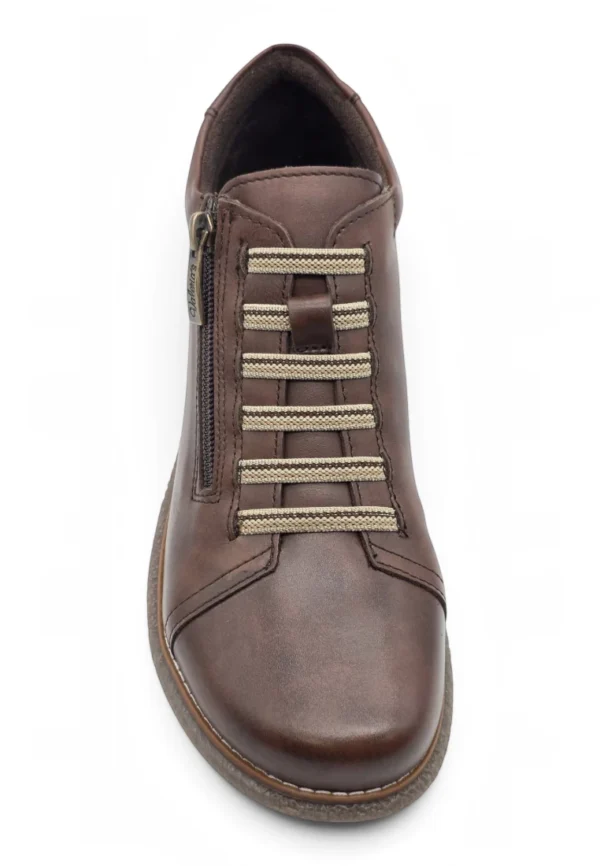 Botin bajo Valeria S mod. 2354 de Piel en cuero - Imagen 4