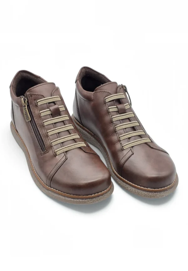 Botin bajo Valeria S mod. 2354 de Piel en cuero - Imagen 5