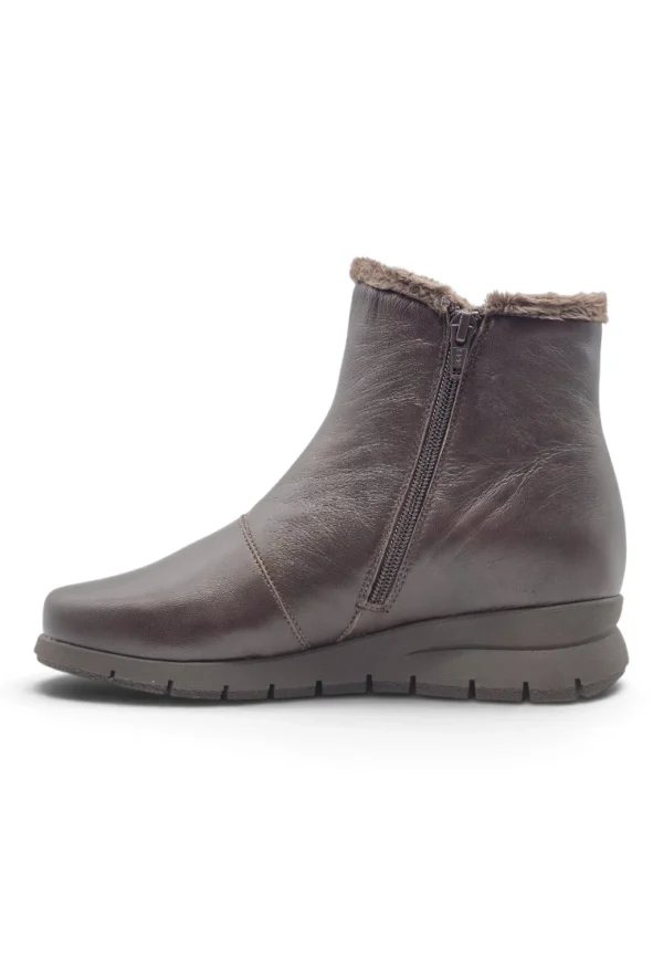 Bota media caña Calzados Reno mod. 2812 de Piel en marron - Imagen 3