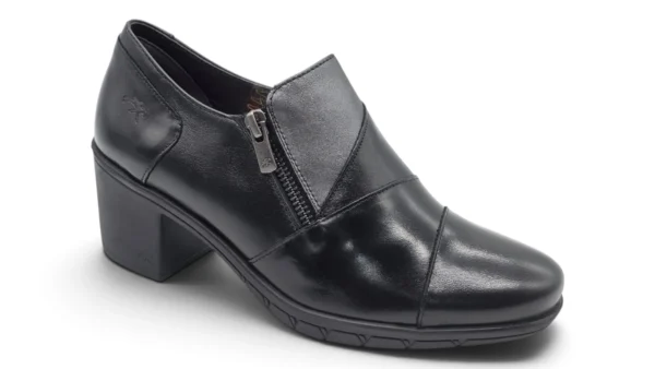 Zapato abotinado Fluchos S.l. mod. F1802 de Piel en negro - Imagen 2