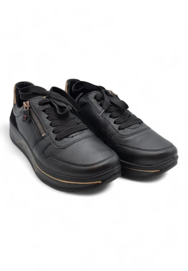 Sneaker piel Ara Calzados S.l. mod. 1227540 de Piel en negro - Imagen 5