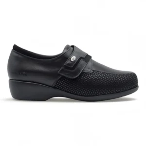 Copete velcro podiabet-a Calzados Reno mod. 82606 de Piel Napa Elást en negro