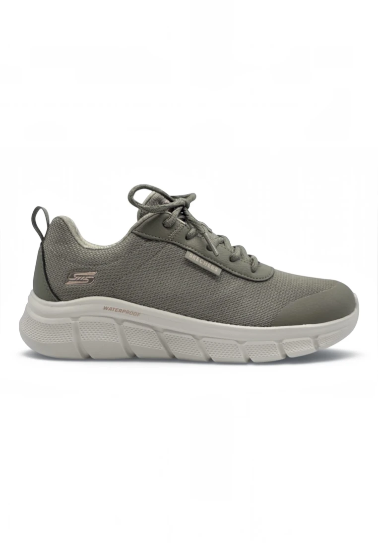 Bobs b flex waterproof Skechers mod. 117351 de Microfibra en verde