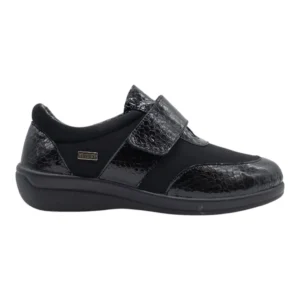 Blucher impermeable velcro Dr. Cutillas mod. 43520 de Licra en negro