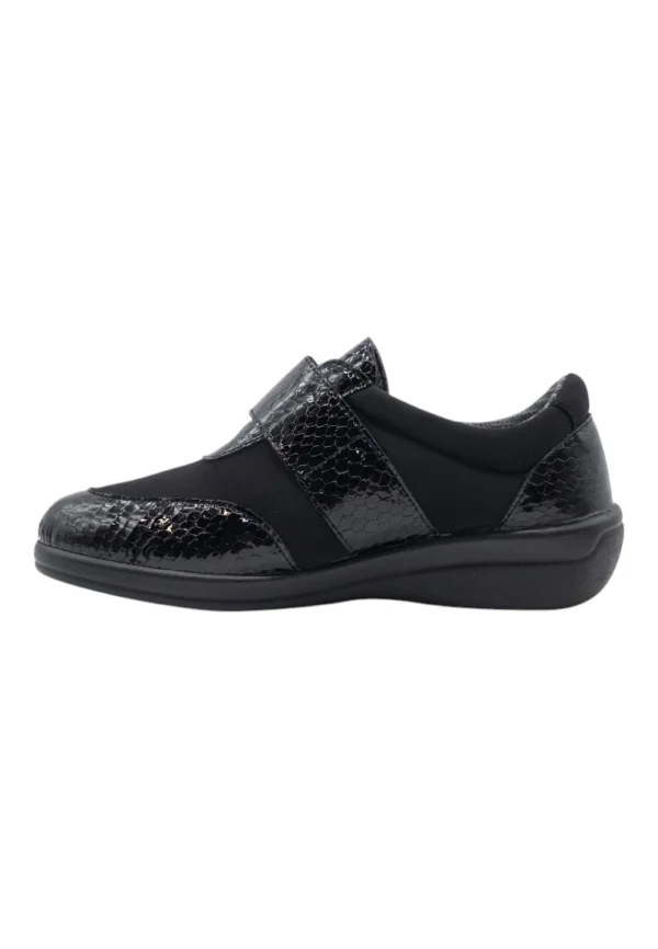 Blucher impermeable velcro Dr. Cutillas mod. 43520 de Licra en negro - Imagen 3